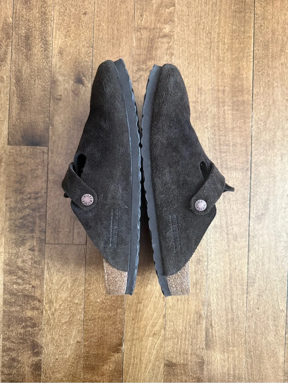 Birkenstock Women’s Boston Clog - Brown Suede